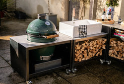 Kitchen Green Egg Unit - Gunmetal