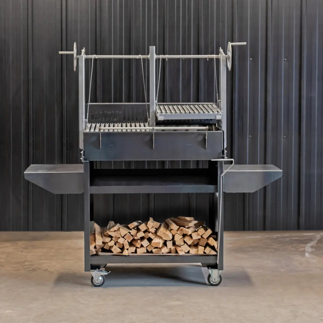 Asado Gunmetal with Woodstore – Somerset Grill Co